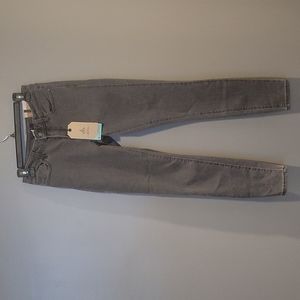 Women's Prana brand gray skinny ankle jeans, 27/4